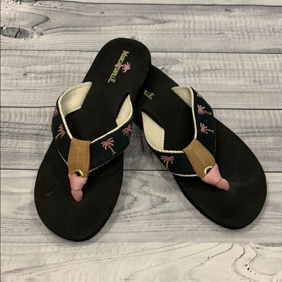margaritaville breezy palm tree flip flops